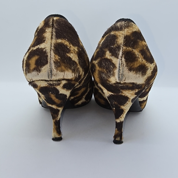 PRADA Calzature Donna St. Ghepardo Kitten Heel IT35.5 - Picture 6 of 9